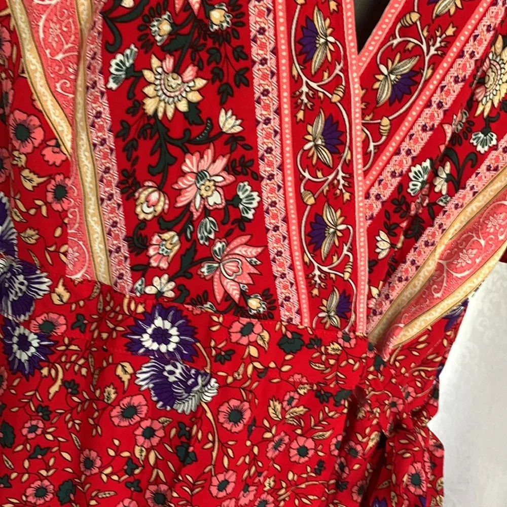 ZESICA Wrap Dress Sz: XXL - Picture 8 of 12